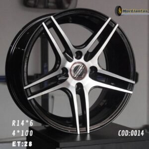 Llanta R14*6 4*100 ET:28