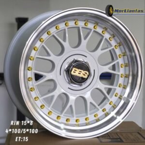 Llanta BBS RIN 15*8 4*100/5*100 ET:15
